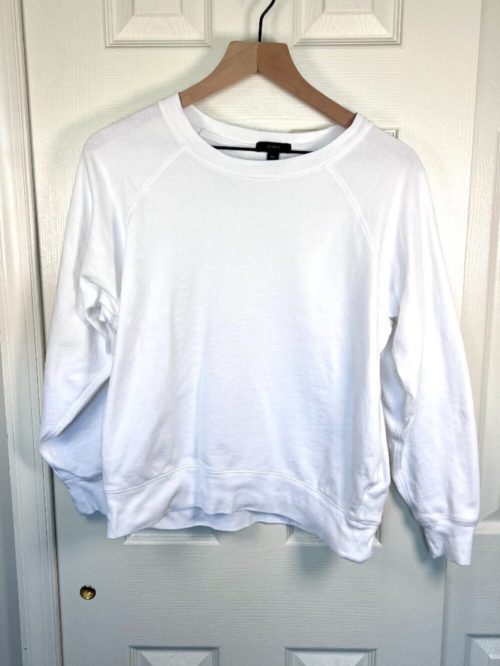 J.Crew Boxy Sweatshirt White XS